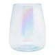 Better Homes & Gardens 19-Ounce Plastic Iridescent Wine Tumbler, 6-Pack
