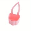1pc Kitchen Sink Drain Rack; Soap Sponge Rack; Hanging Storage Basket; Bathroom Adjustable Faucet Rack Kitchen Accessories